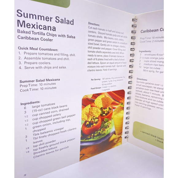 Light Cooking B000I7TYQ6 Jenny Craig 30 Meals in 30 Minutes Spiral Cookbook - Picture 12 of 13